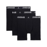 JORDAN JHM FLIGHT COTTON CORE 3PK BB JM0622-023 Black Image 