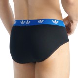 Men's Underwear Briefs Black - adidas Originals Comfort Flex Cotton Brief 3 Pairs Image 1