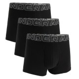 Ανδρικά Εσώρουχα Μαύρα - Under Armour Performance Cotton 3" 3-Pack Boxerjock® Εικόνα 
