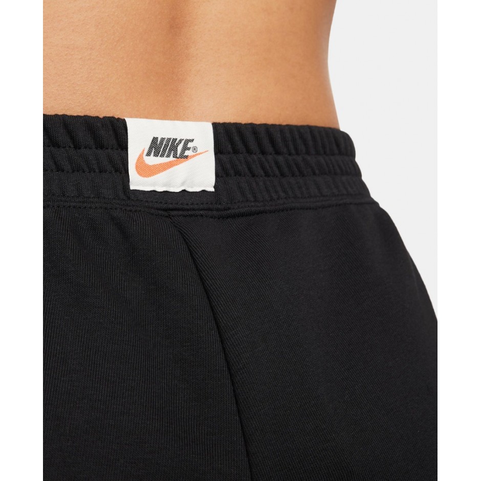 Γυναικείο Παντελόνι Φόρμα NIKE W NSW CRC50 HR FLC PANT Μαύρο DQ6226-010 