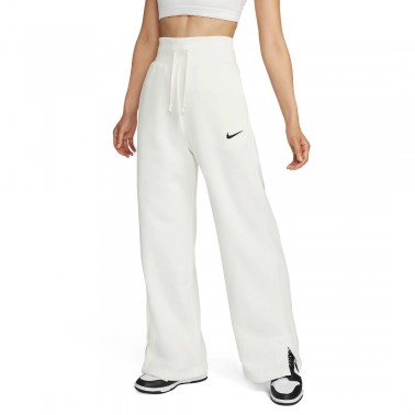 Nike Sportswear Phoenix Fleece Εκρού - Γυναικείο Παντελόνι 