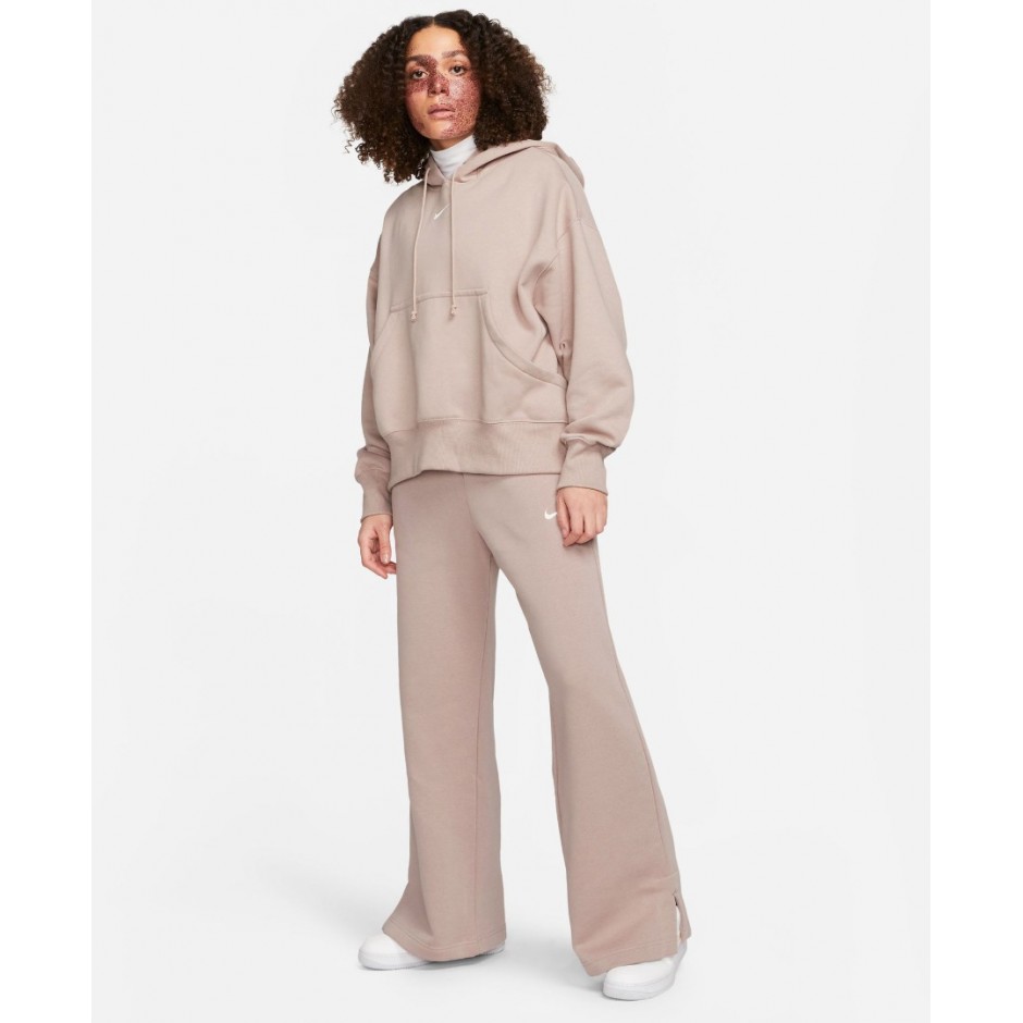 Nike Sportswear Phoenix Fleece Μπέζ - Γυναικείο Παντελόνι Φόρμα