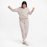 Nike Sportswear Phoenix Fleece Μπεζ - Γυναικείο Παντελόνι Φόρμα Εικόνα 6