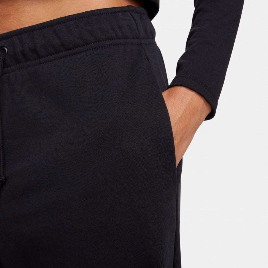Nike Air Μαύρο - Γυναικείο Παντελόνι Φόρμα Με Λάστιχο