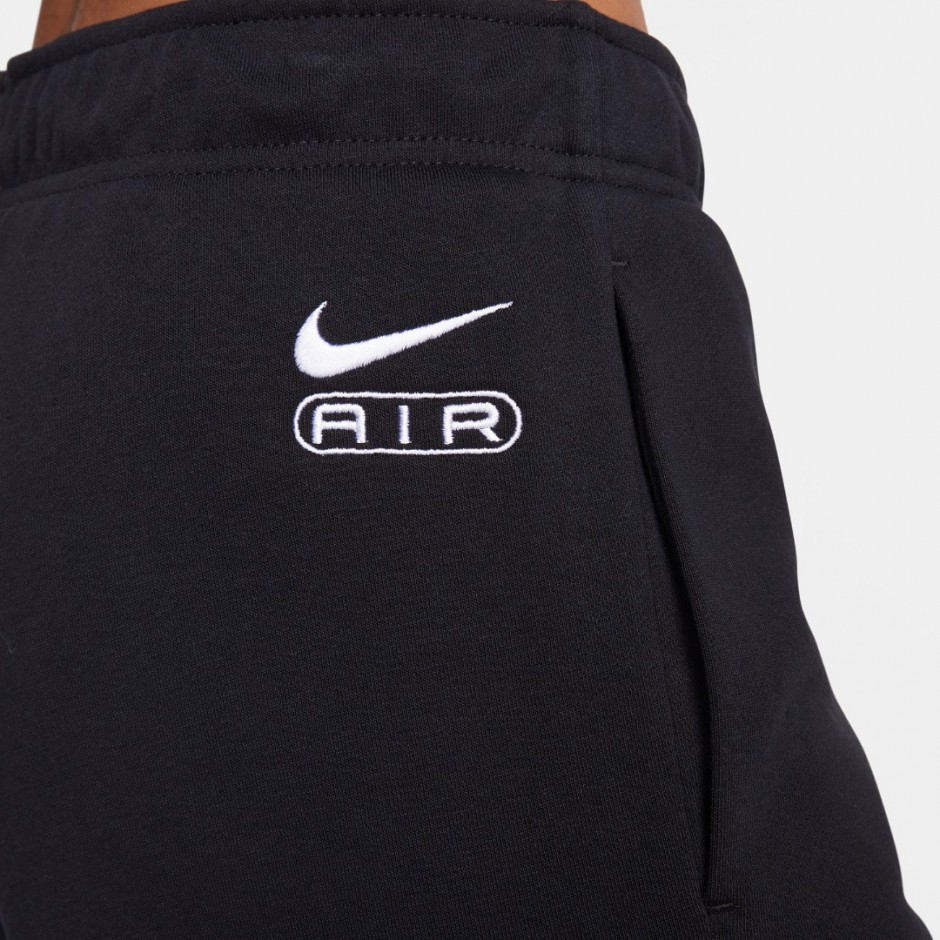 Nike Air Μαύρο - Γυναικείο Παντελόνι Φόρμα Με Λάστιχο