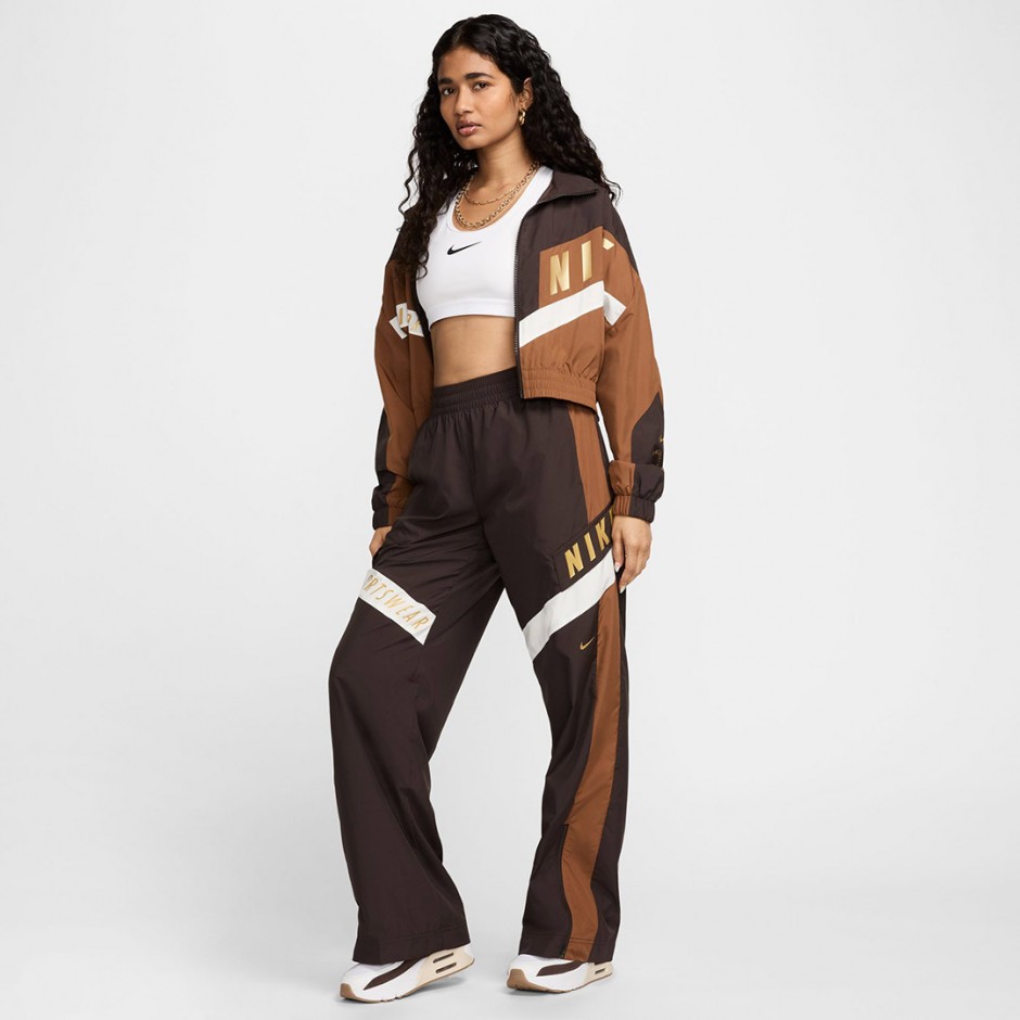 Γυναικείο Παντελόνι Καφέ - Nike Sportswear