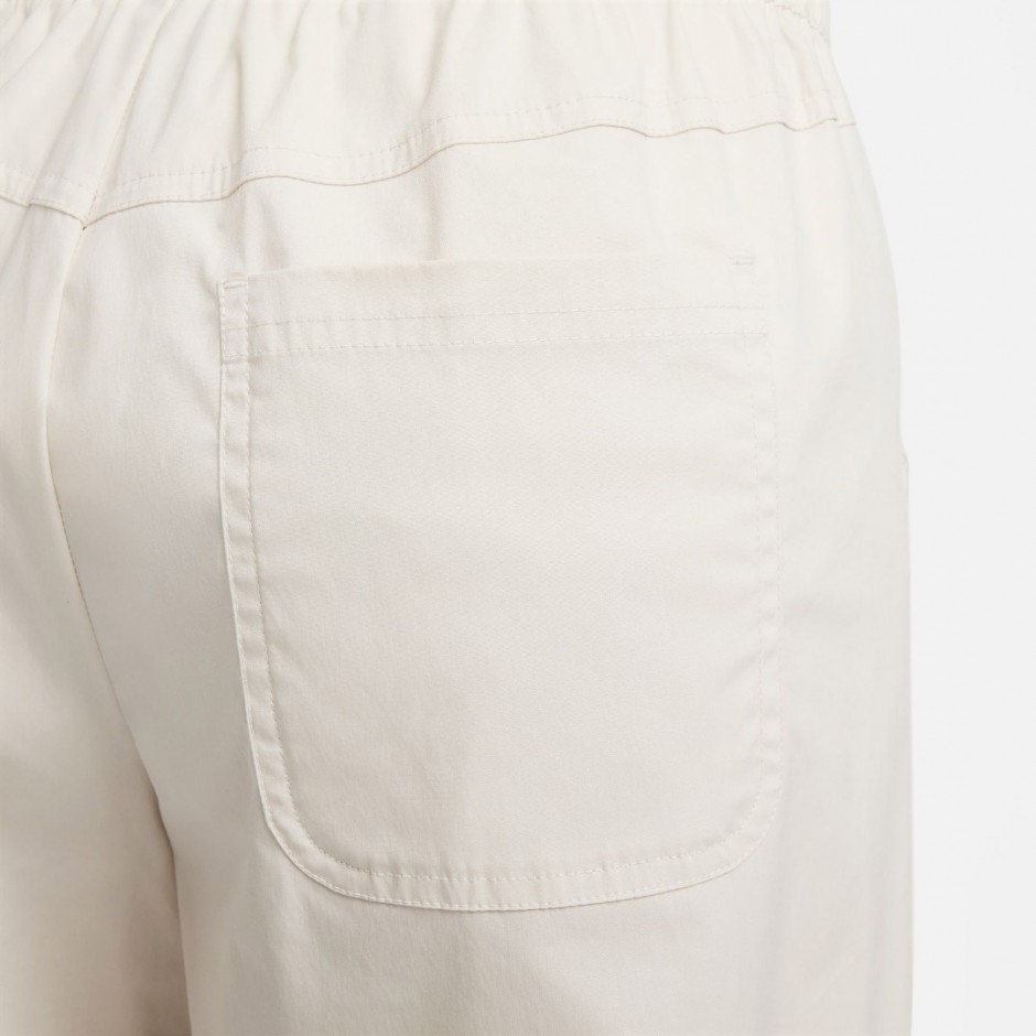 Nike Sportswear Essentials Εκρού - Γυναικείο Παντελόνι Ψηλόμεσο