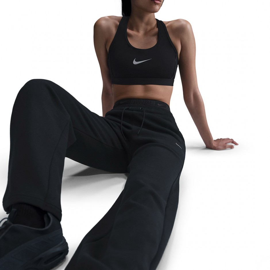 Γυναικείο Παντελόνι Φόρμα Μαύρο - Nike Sportswear Phoenix Fleece