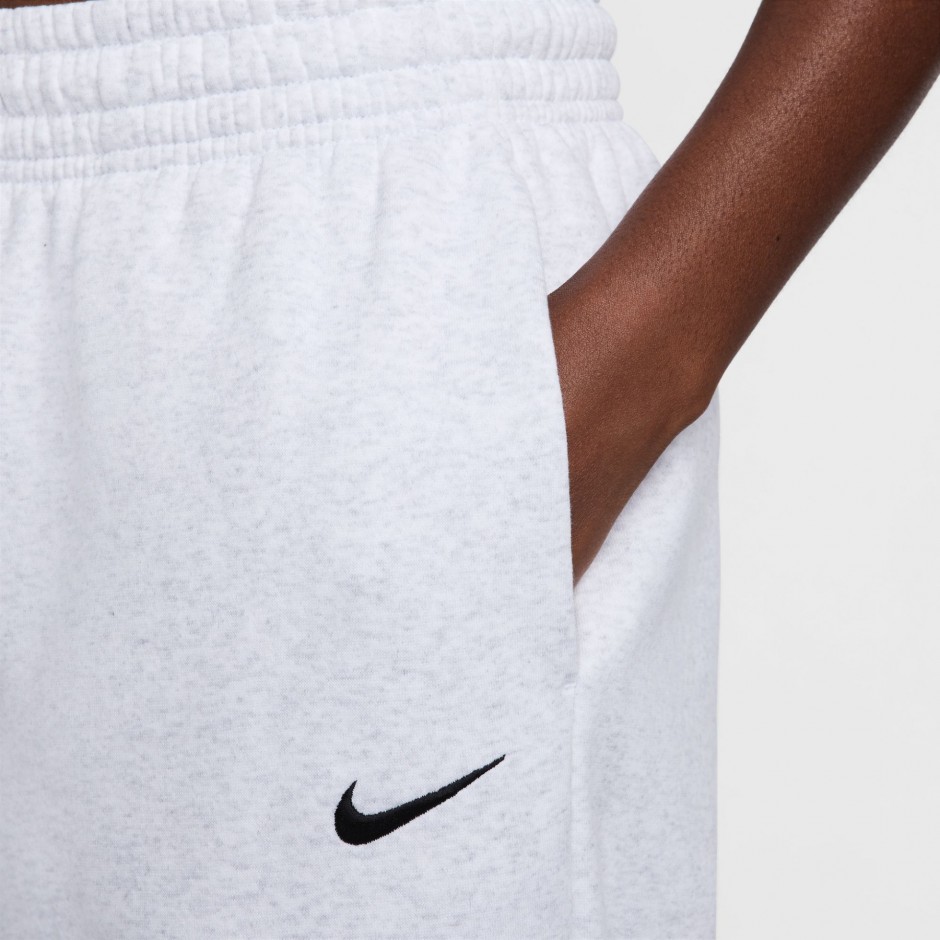Γυναικείο Παντελόνι Εκρού - Nike Sportswear Phoenix Fleece