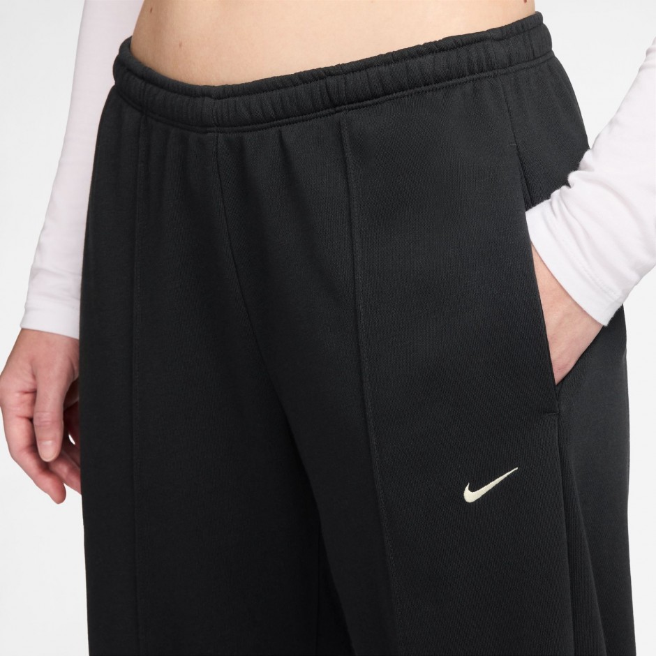 Γυναικείο Παντελόνι Φόρμα Μαύρο - Nike Sportswear Chill Terry 