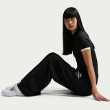 Γυναικείο Παντελόνι Φόρμα Μαύρο - Nike Sportswear Phoenix Fleece Εικόνα 3