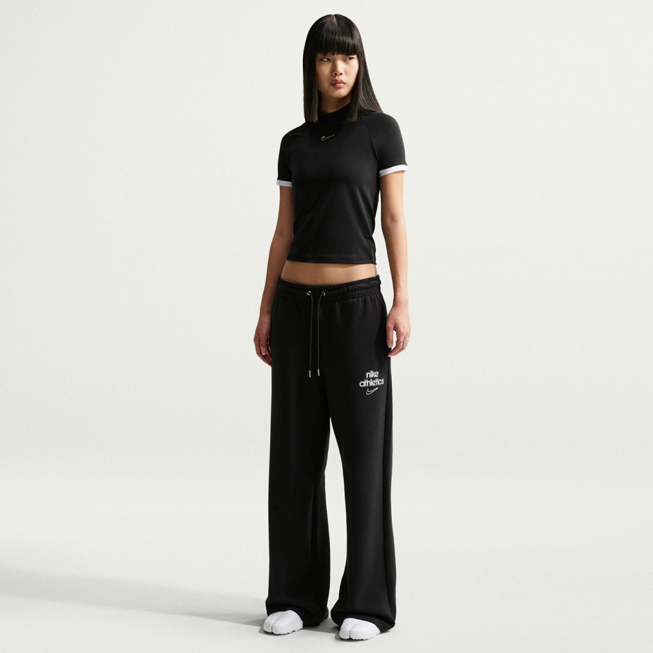 Γυναικείο Παντελόνι Φόρμα Μαύρο - Nike Sportswear Phoenix Fleece