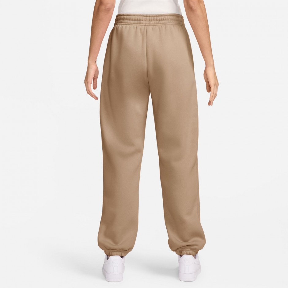 Γυναικείο Παντελόνι Φόρμα Μπεζ - Nike Sportswear Phoenix Fleece