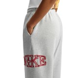 Γυναικείο Παντελόνι Φόρμα Γκρι - Nike Studio Fleece Medium Weight 'Graphic Pack' Εικόνα 0
