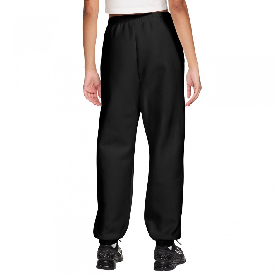 Women's Pants Black - Nike Studio Fleece Heavyweight