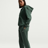 Women's Joggers Κhaki - Nike Studio Fleece Medium Weight Image 1