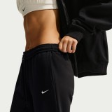 Γυναικείο Παντελόνι Φόρμα Μαύρο - Nike Studio Fleece Medium Weight Εικόνα 1