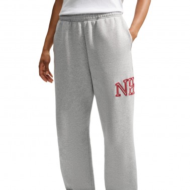 Women's Pants Grey - Nike Studio Fleece Medium Weight 'Graphic Pack'