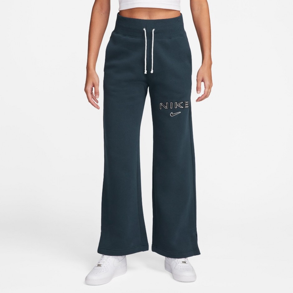 Γυναικείο Παντελόνι Φόρμα Μπλε - Nike Sportswear Phoenix Fleece
