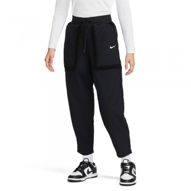 Γυναικείο Παντελόνι Φόρμα NIKE W NSW ESSTL WVN HR WTR PNT CRV Μαύρο DQ6809-010 