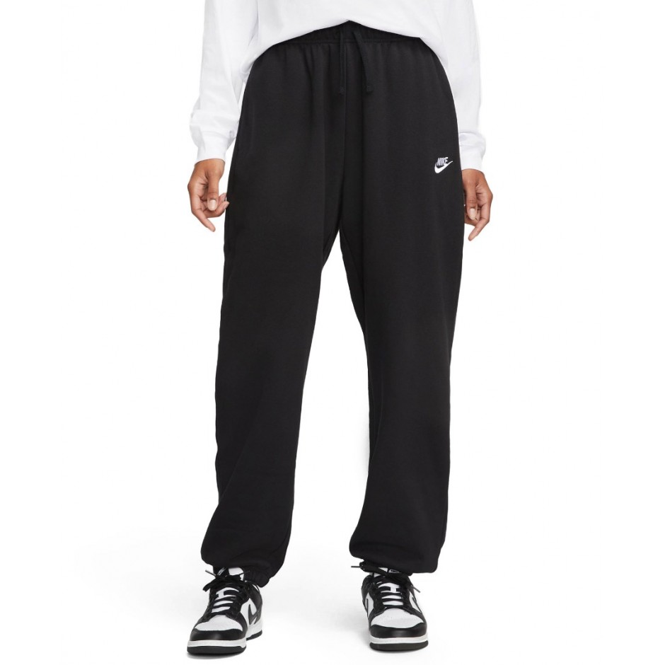 Nike Sportswear Club Fleece Μαύρο - Γυναικείο Παντελόνι Φόρμα 