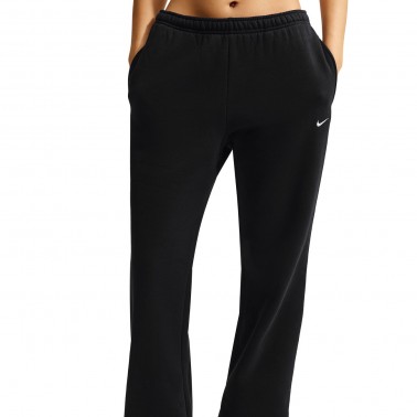 NIKE W NK STDO FLC MW MR STD OH PNT IM8078-001 Μαύρο