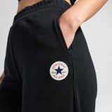 Γυναικείο Παντελόνι Φόρμα Μαύρο - Converse Retro Banana Knit Εικόνα 1