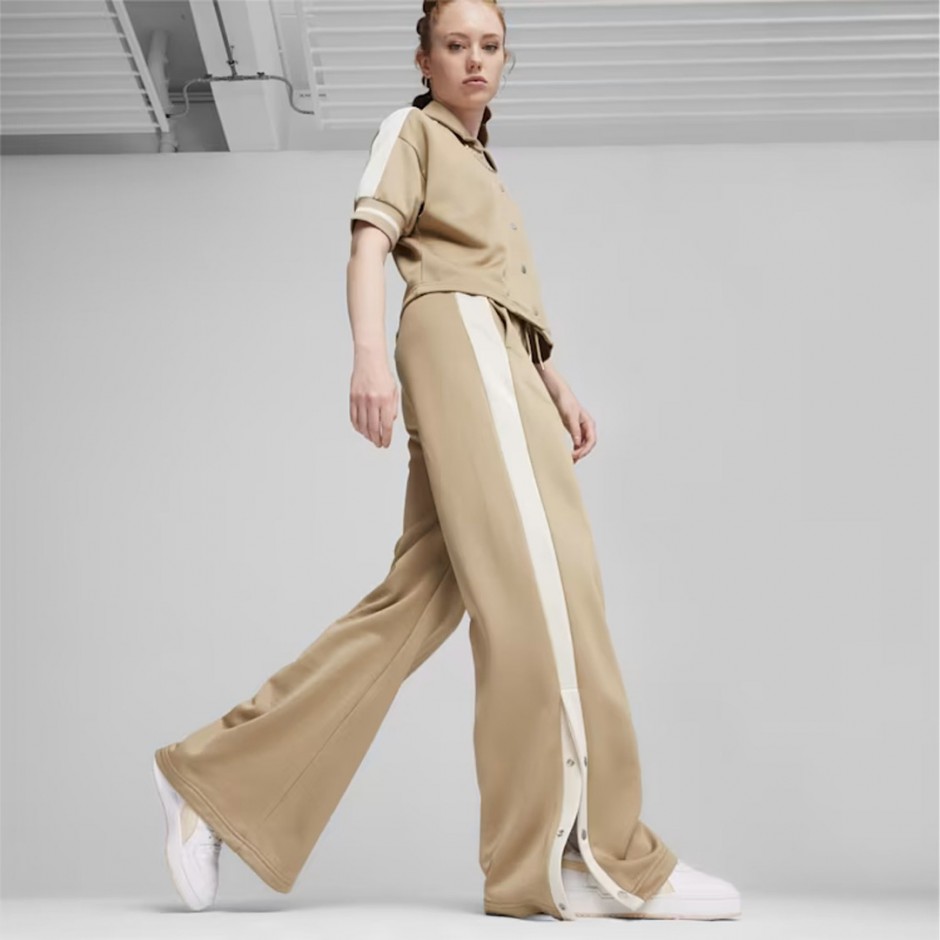 Puma T7 Μπεζ - Γυναικείο Παντελόνι 