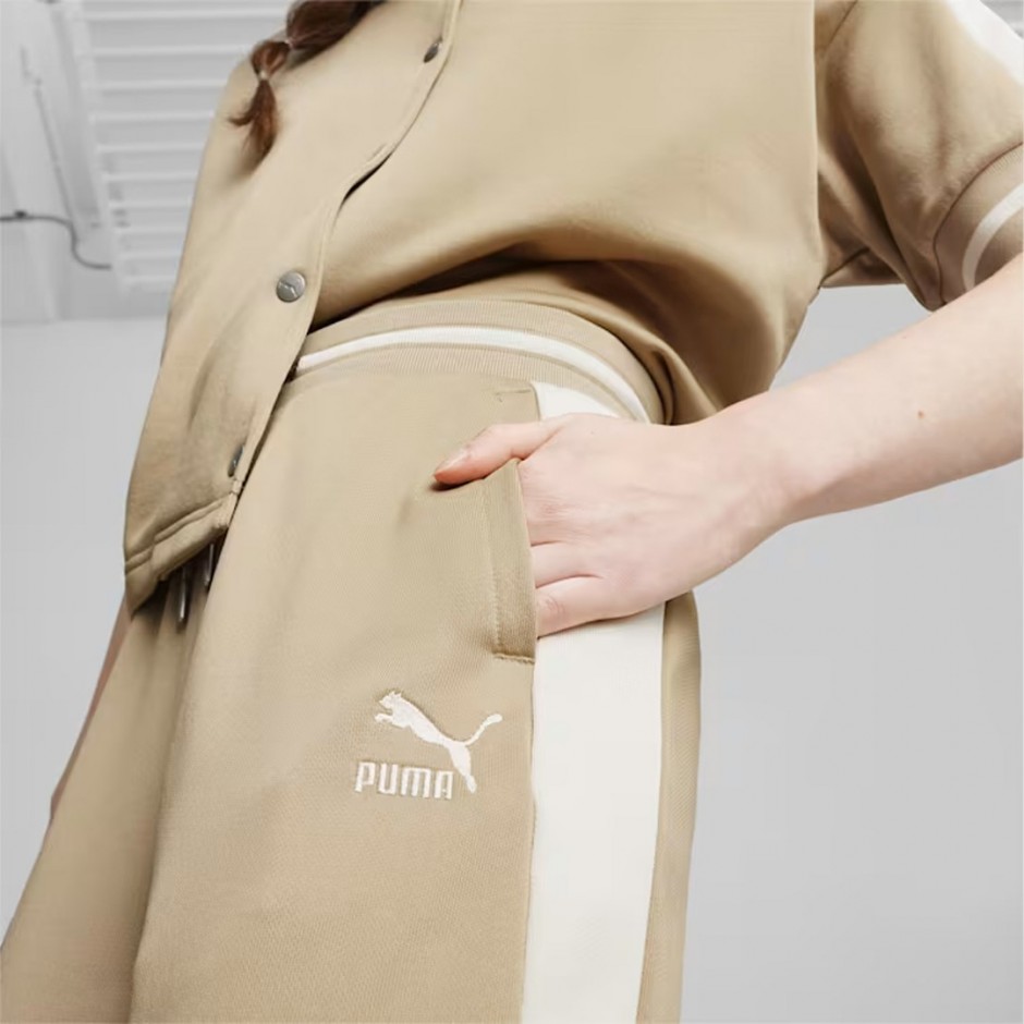 Puma T7 Μπεζ - Γυναικείο Παντελόνι 