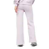 KARL KANI SMALL SIGNATURE ESSENTIAL SLIT WIDE LEG PANTS KW-PL061-080-06-LILAC Lilac Image 0