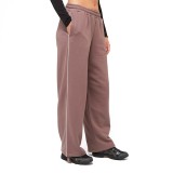 KARL KANI SPORT RELAXED OS SWEATPANTS KW244-011-2-TAUPE Brown Image 1