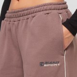 KARL KANI SPORT RELAXED OS SWEATPANTS KW244-011-2-TAUPE Brown Image 2