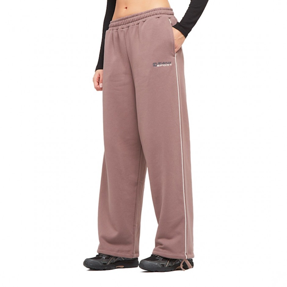 KARL KANI SPORT RELAXED OS SWEATPANTS KW244-011-2-TAUPE Brown