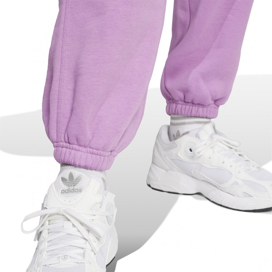 Γυναικείο Παντελόνι Φόρμα Μωβ - adidas Originals Essentials Fleece