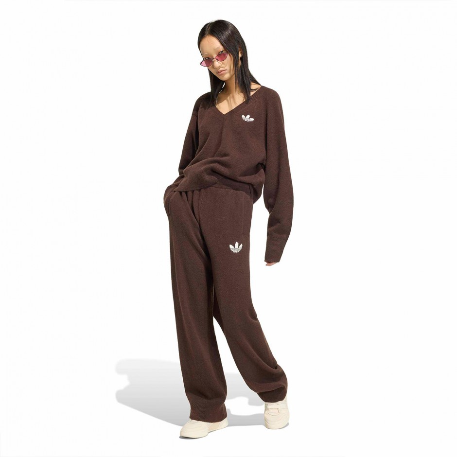 adidas Originals ESS KNIT PANT IA4437 Καφέ