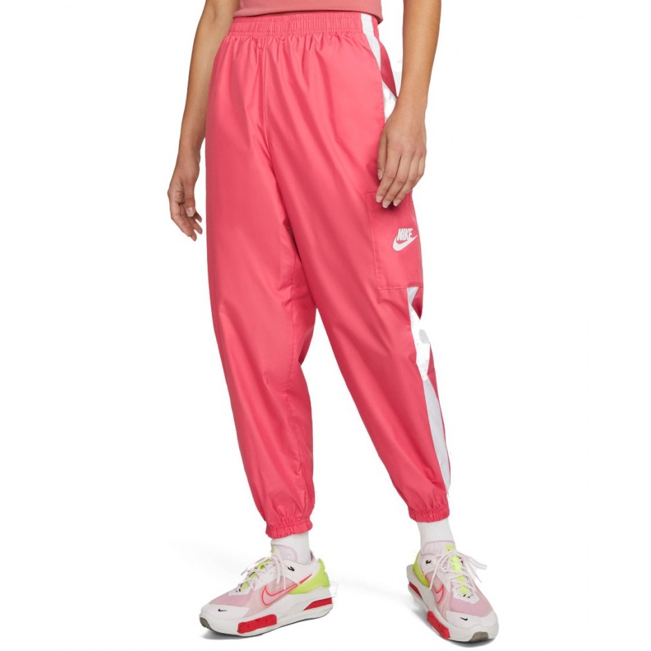 NIKE SPORTSWEAR WOVEN PANTS CJ7346-622 Ροζ