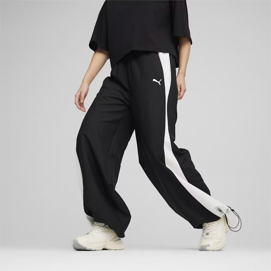Puma Dare To Parachute Μαύρο - Γυναικείο Παντελόνι