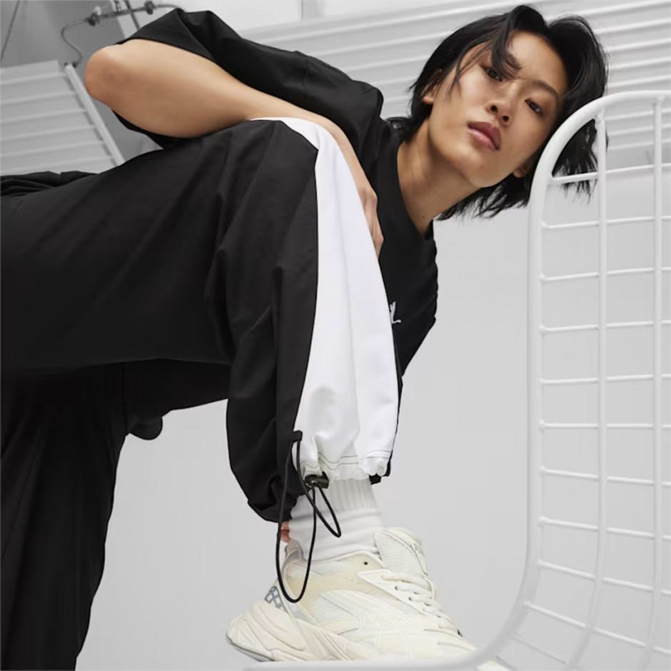 Puma Dare To Parachute Μαύρο - Γυναικείο Παντελόνι
