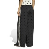 Women's Pants Black - adidas Originals Satin Polka Dots Wide Leg Image 0