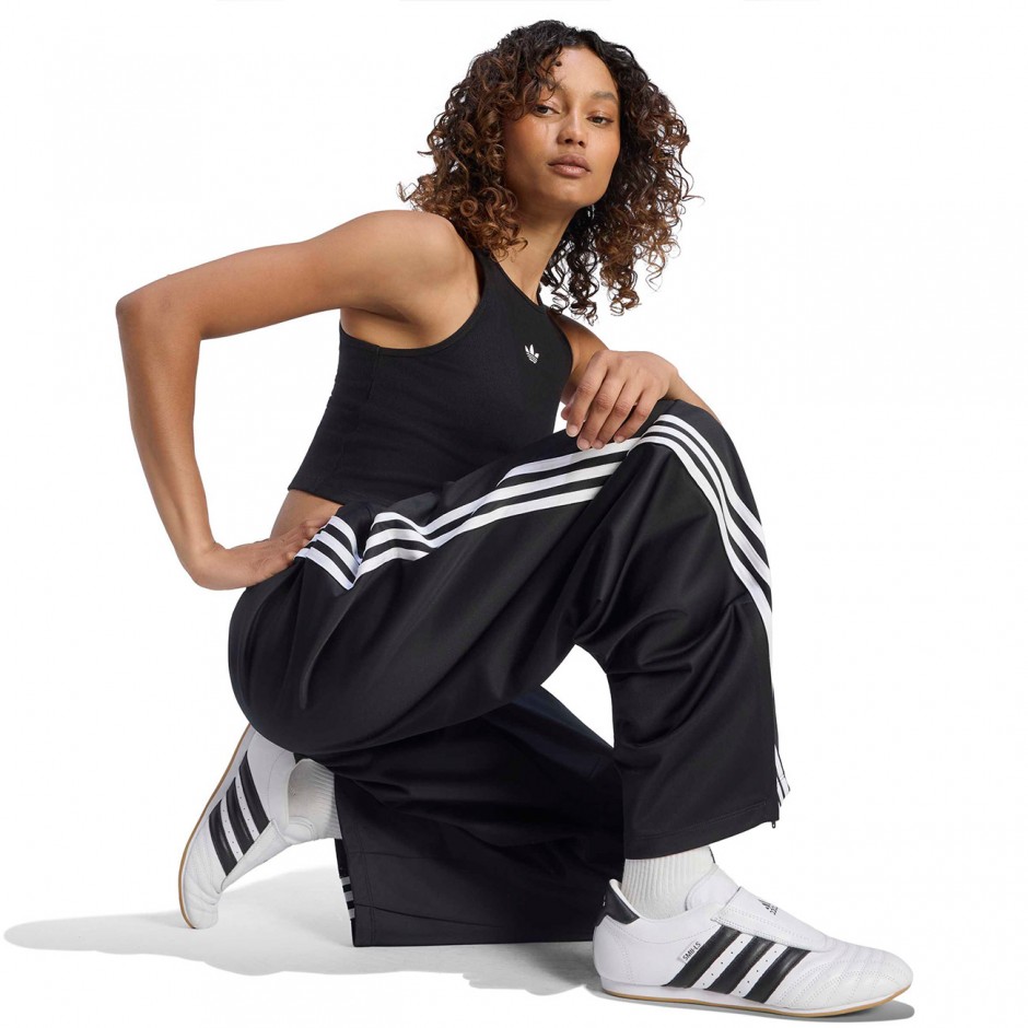 Γυναικείο Παντελόνι Μαύρο - adidas Originals Firebird Barrel