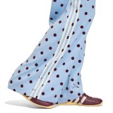 Γυναικείο Παντελόνι Σιέλ - adidas Originals Satin Polka Dots Wide Leg Εικόνα 2