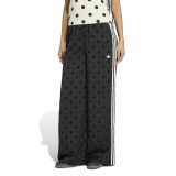Women's Pants Black - adidas Originals Satin Polka Dots Wide Leg Image 