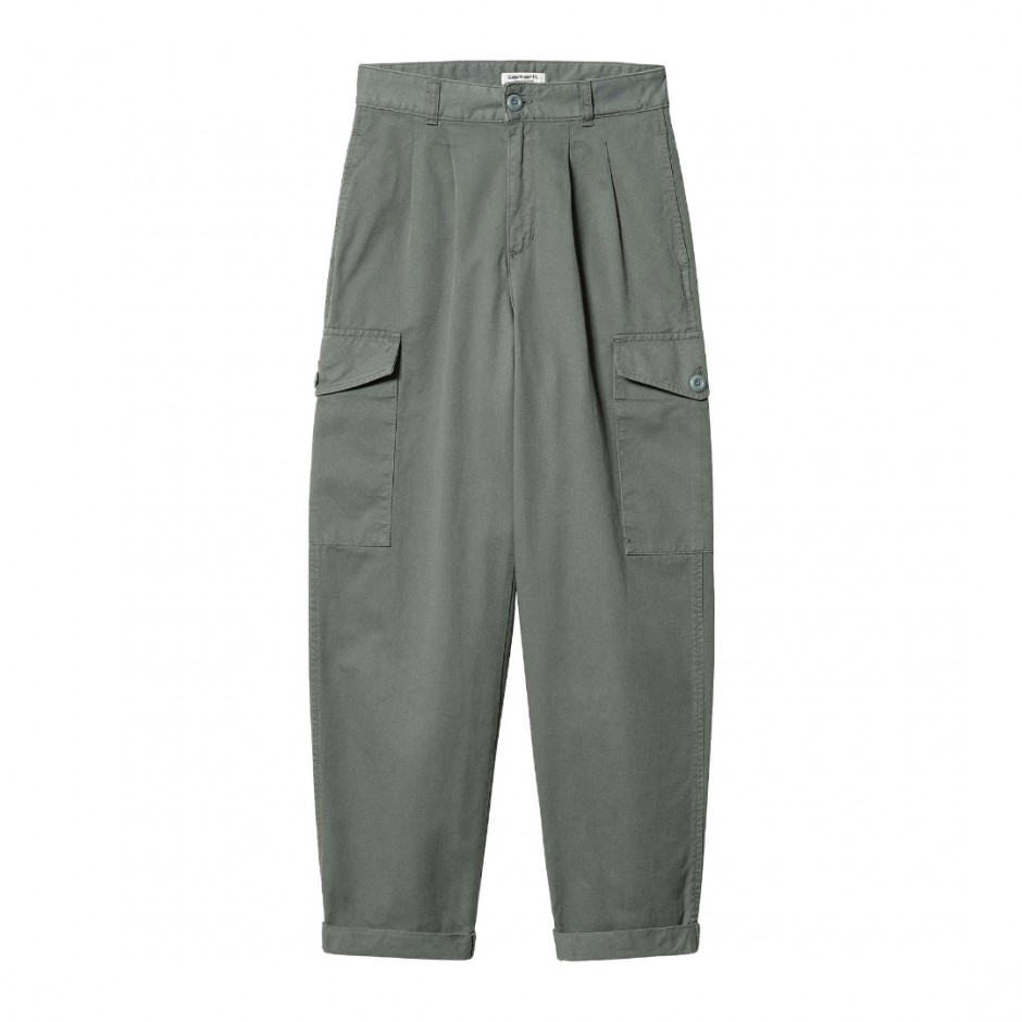 Γυναικείο Παντελόνι Cargo Πράσινο - Carhartt WIP W' Collins