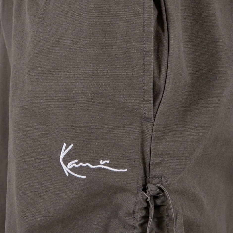 Γυναικείο Παντελόνι Ανθρακί - Karl Kani Signature Gathering Parachute