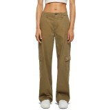 Γυναικείο Παντελόνι Λαδί - Karl Kani Signature Washed Cargo Εικόνα 