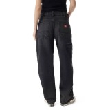 DICKIES 957 LOOSE TAPERED WORK JEANS W DK0A885JL24-L24 Black Image 0