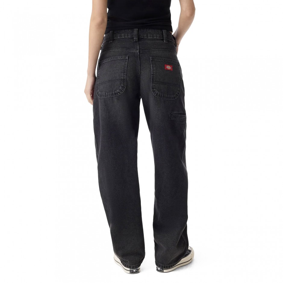 DICKIES 957 LOOSE TAPERED WORK JEANS W DK0A885JL24-L24 Black