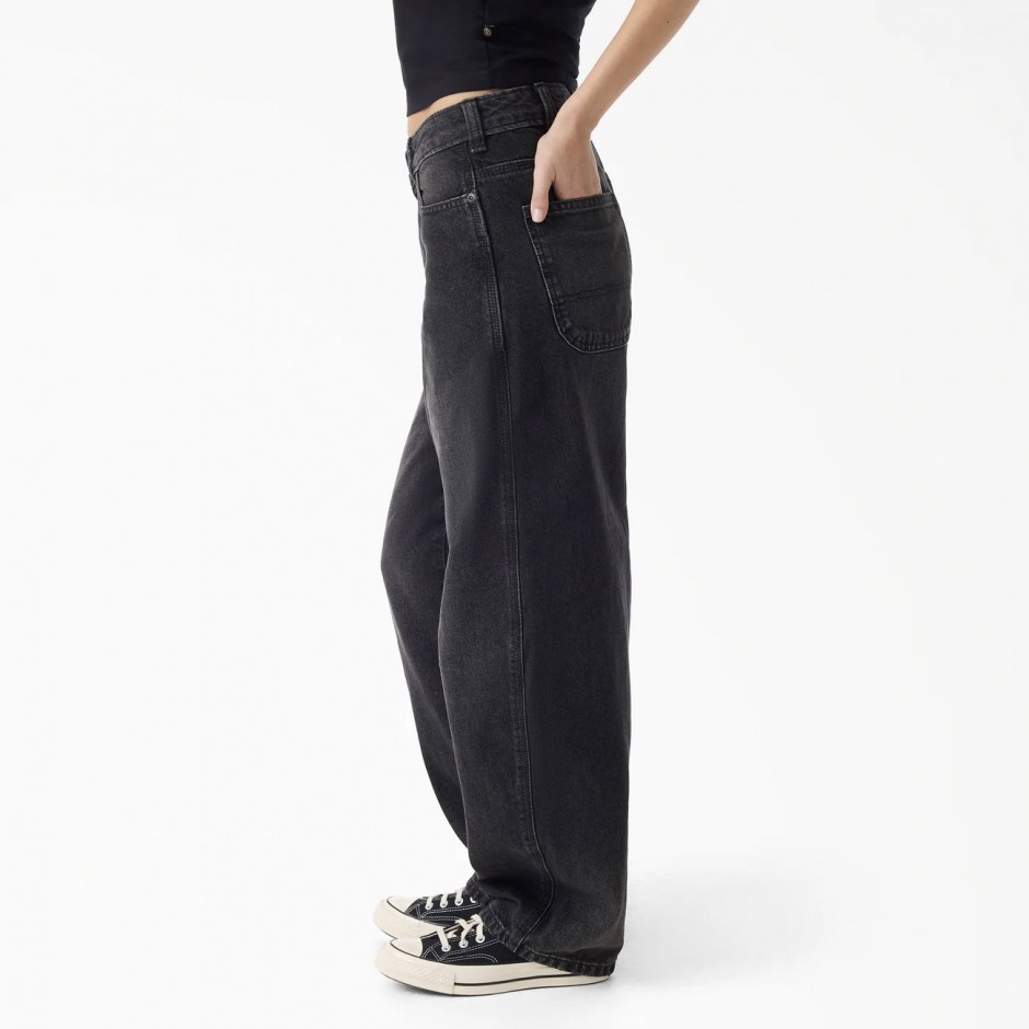 DICKIES 957 LOOSE TAPERED WORK JEANS W DK0A885JL24-L24 Black