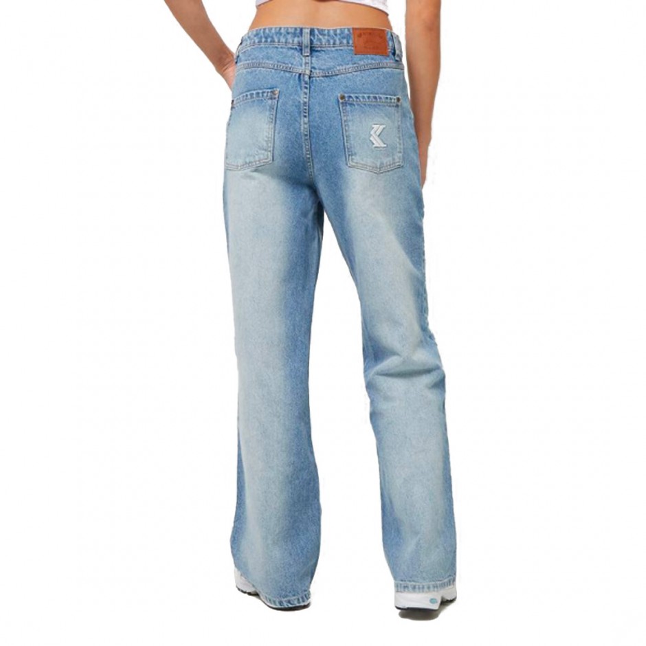 KARL KANI OG FIVE POCKET STRAIGHT LEG DENIM KW-PL081-091-10-LIGHT BLUE Jeans