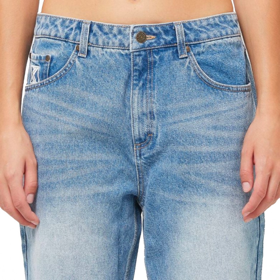 KARL KANI OG FIVE POCKET STRAIGHT LEG DENIM KW-PL081-091-10-LIGHT BLUE Jeans